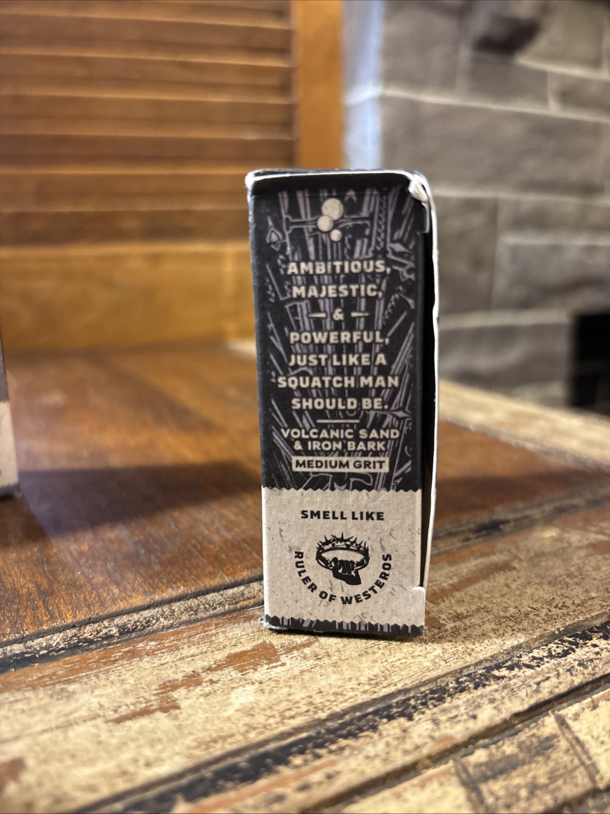 DR. SQUATCH Men’s All Natural Bar Soap – Thousand Sword Scrub – 5oz (NEW)