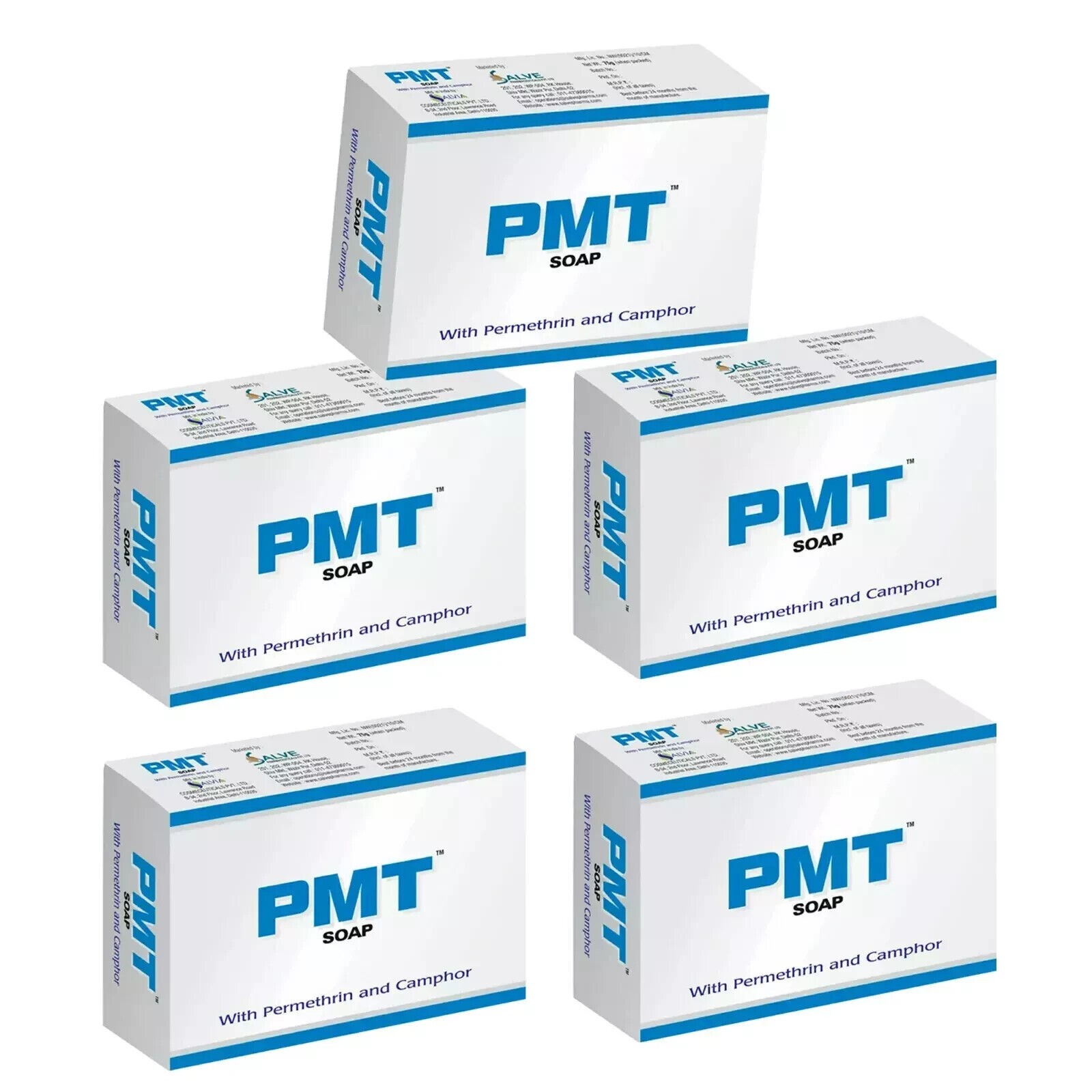 5 X PMT soap Permethrine Soap For All Skin Type