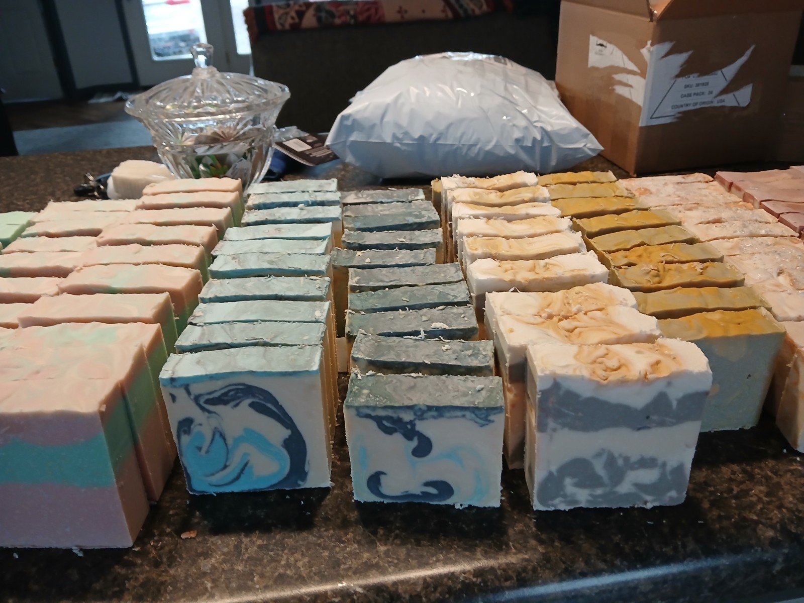 Goats Milk soap samples, assortment 1 pd.