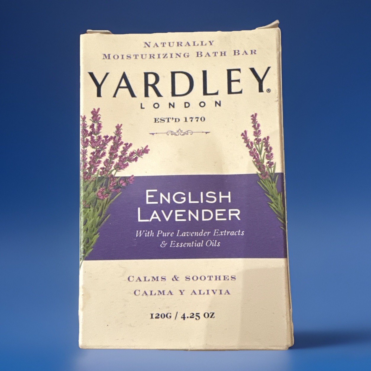 Yardley London Soap 4.25oz Bars, Hand Face Bundle 6-Pack as shown in pictures