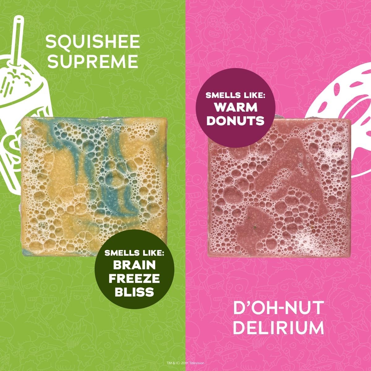 Natural Cold Process Soap Bars for Men – D’oh-Nut & Squishee