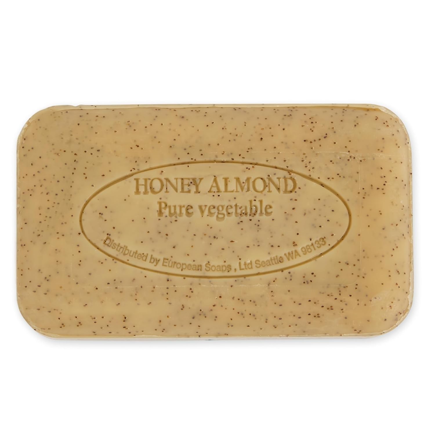 Artisanal Honey Almond Shea Butter Soap Bar – Luxurious 5.3 Ounce Indulgence