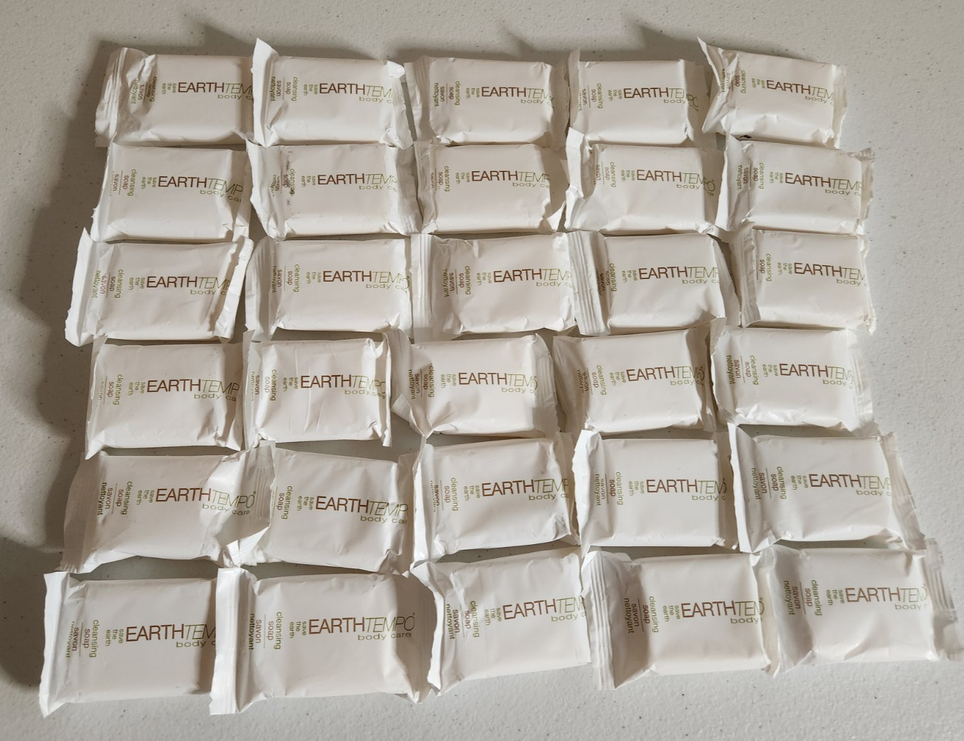 30X Gilchrist & Soames Earth Tempo Travel 1oz Cleansing Soap- Made in Greece!