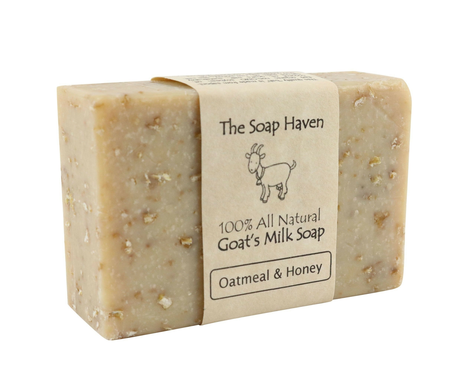 4 Bars of All Natural Oatmeal & Honey, Fresh Goat Milk Soap for Eczema. FRAGR…