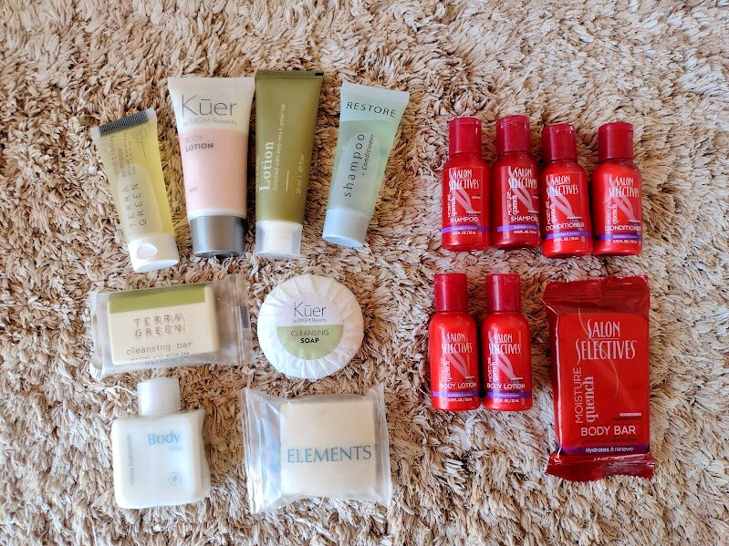 Travel Size Hotel Toiletries Lot 15 Shampoo Conditioner Soap Lotion Mixed Brands