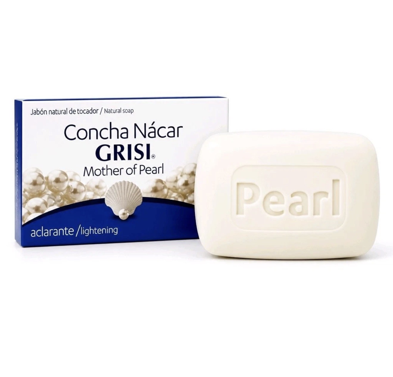 GRISI MOTHER OF PEARL SOAP Scented 3.5oz Bars Regenerate Concha Nacar Jabon Sale
