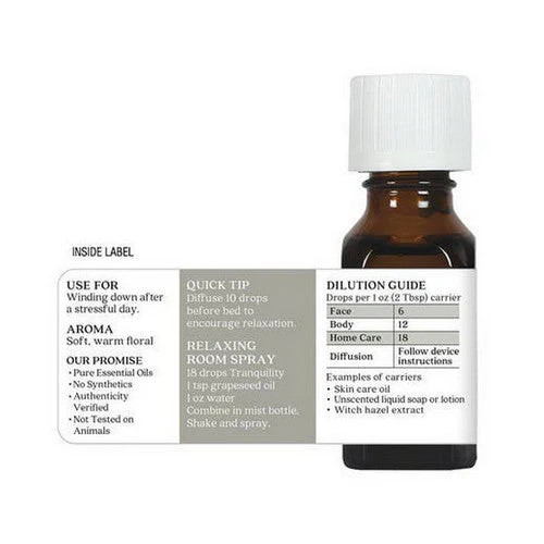 Aromatherapy Oil Blend Tranquility 0.5 Fl Oz By Aura Cacia