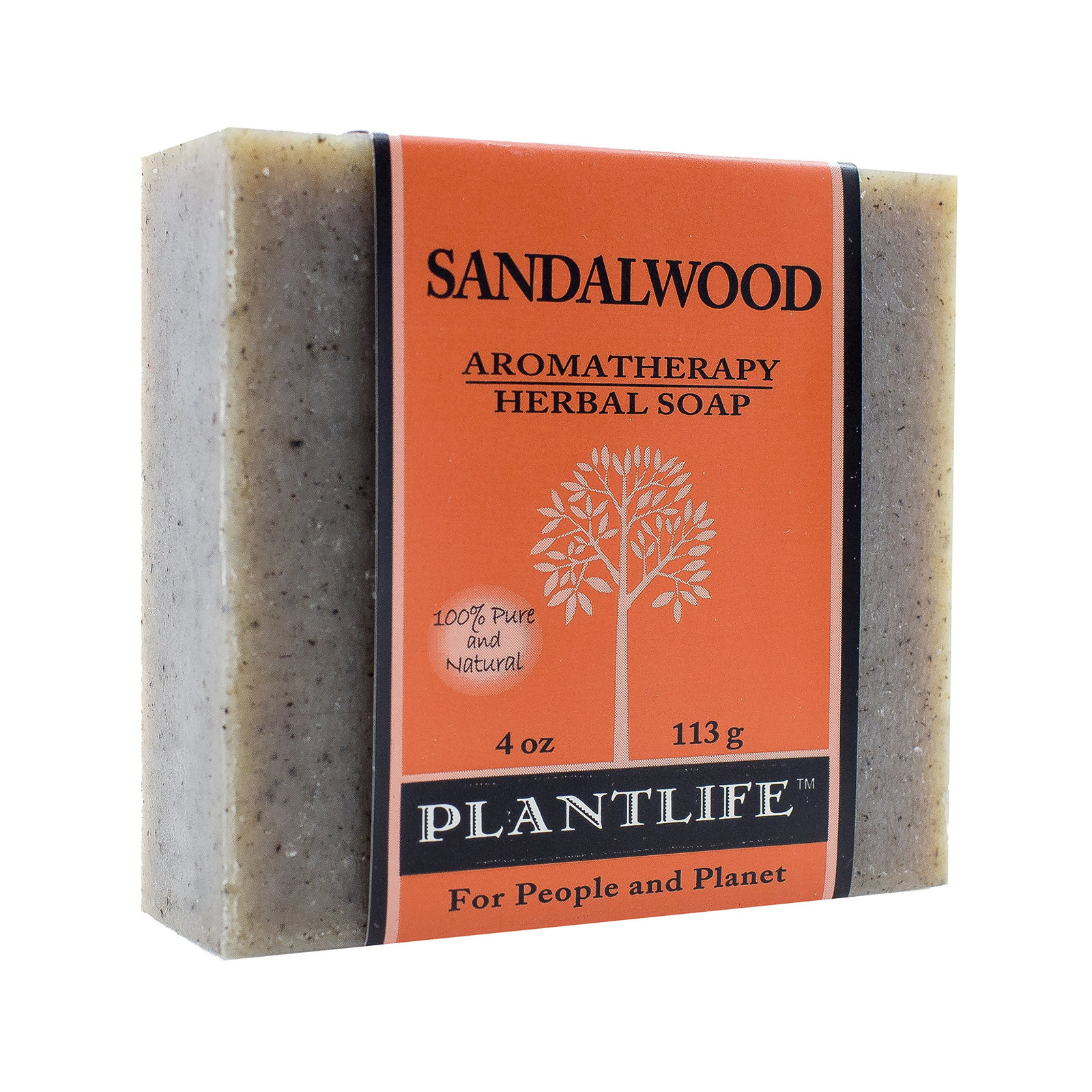 Sandalwood Bar Soap 4 Ounce Organic Handcrafted Skin Cleaning Agent
