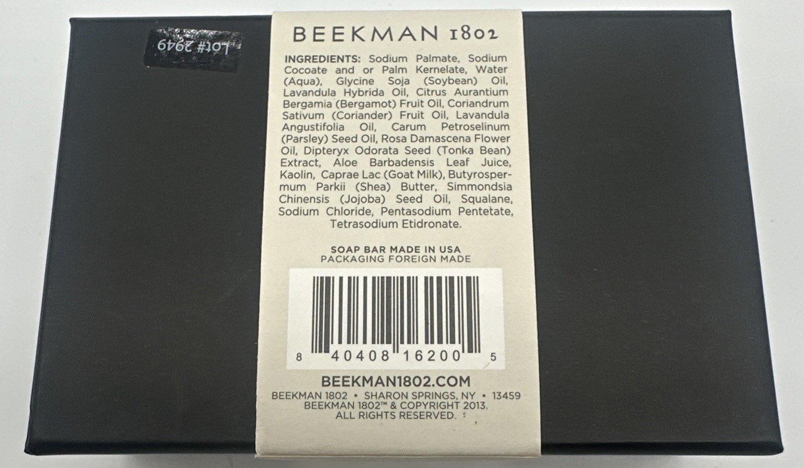 Beekman 1802 Hello Sunshine After the Sun Aloe & Goat Milk Soap Bar 9 oz NEW