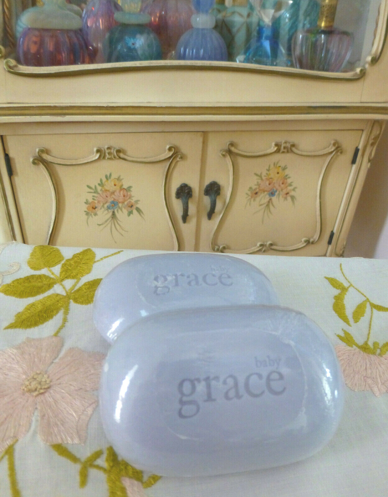 2006 Philosophy BABY GRACE Soap Set: 3 Oz 85g Each PRE-COTY Original 6 Oz TOTAL