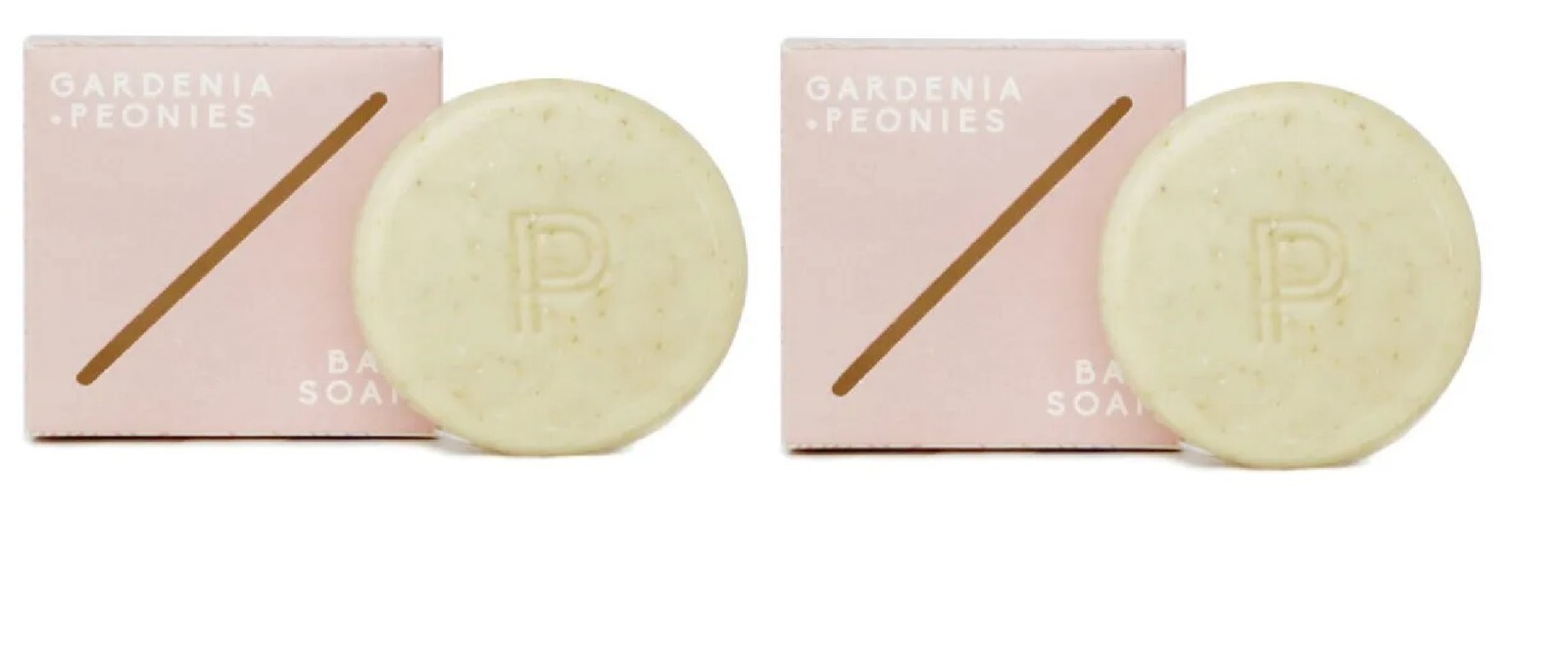 Paddywax Bar Soap – Gardenia + Peonies 85g/3oz (2 bars)