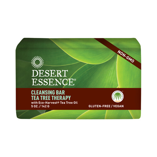 Tea Tree Therapy Cleansing Bar Soap 5 oz By Desert Essence