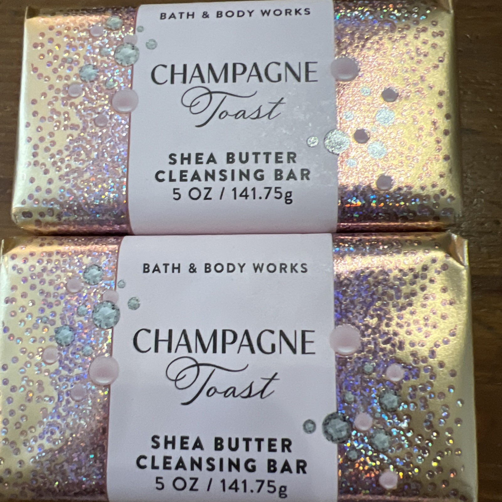 Bath & Body Works – Champagne Toast – 5oz – Bar Soap – Lot of 2 Bars