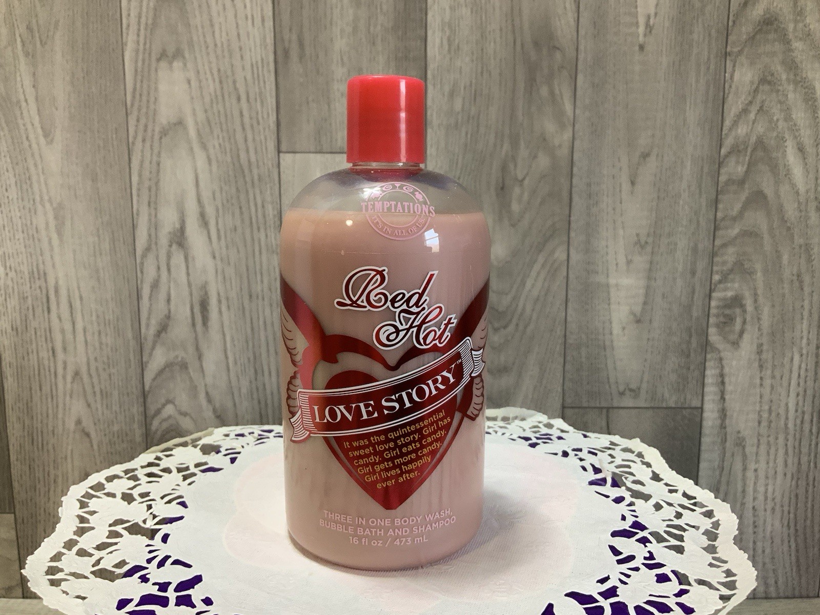 Bbw Bath Body Works 3 in 1 temptations red hot love story Full Size