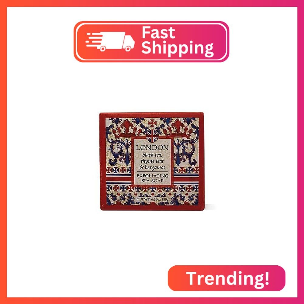 Greenwich Bay Trading Company Destination Collection: London (6.35oz Soap Square