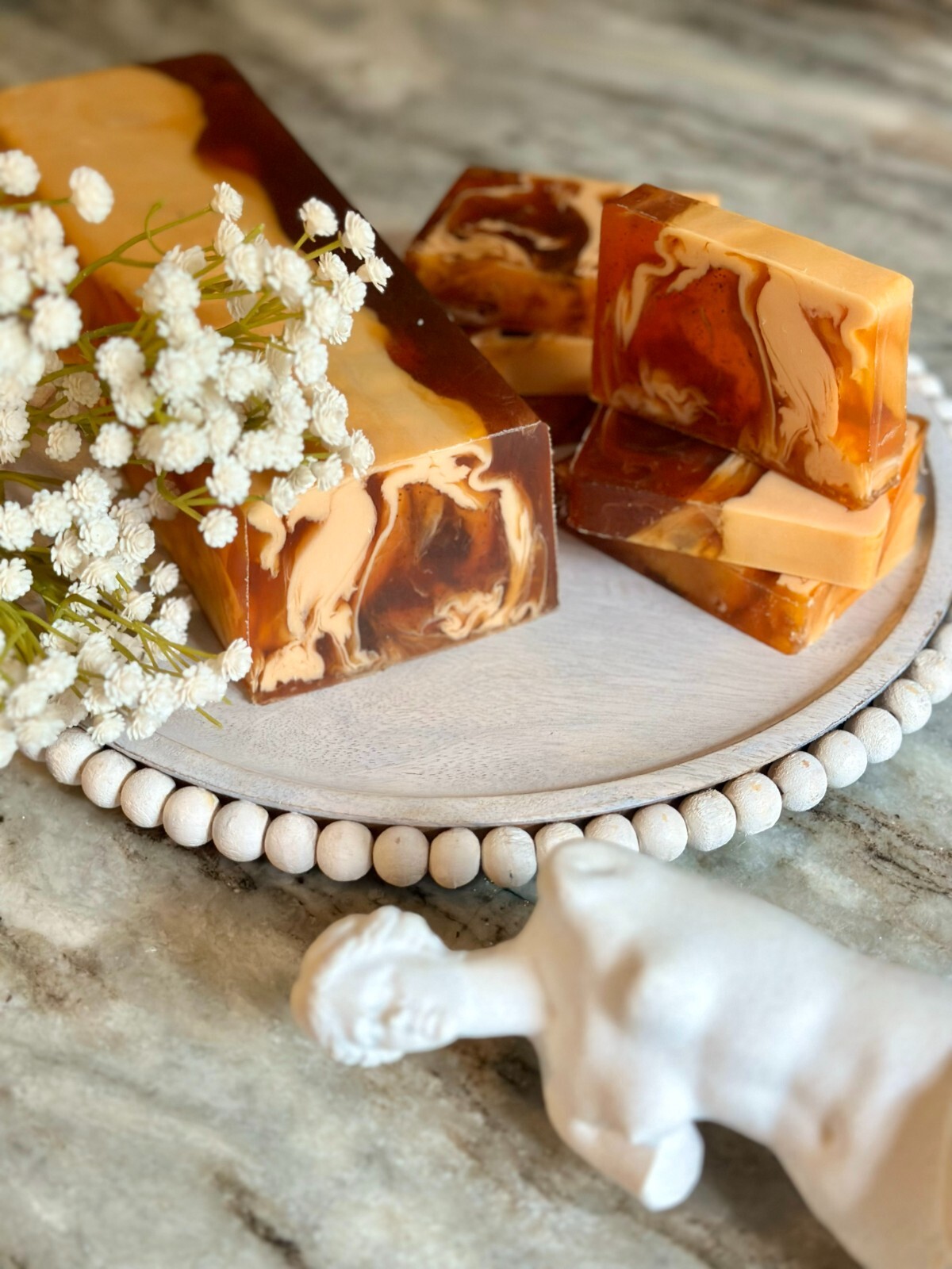 Coffee & Handmade Soap Bars. 100% Natural, Aromatherapy 4 Soaps Made in Latvia