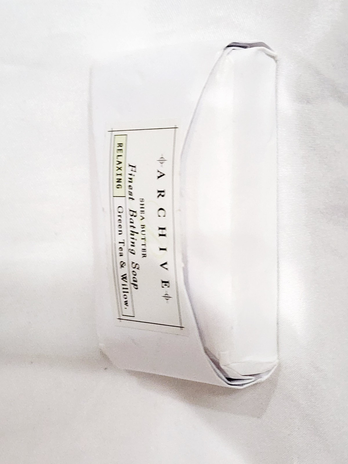 Archive GREEN TEA & WILLOW Finest Bathing Soap Bar Shea Butter Relaxing Mini New