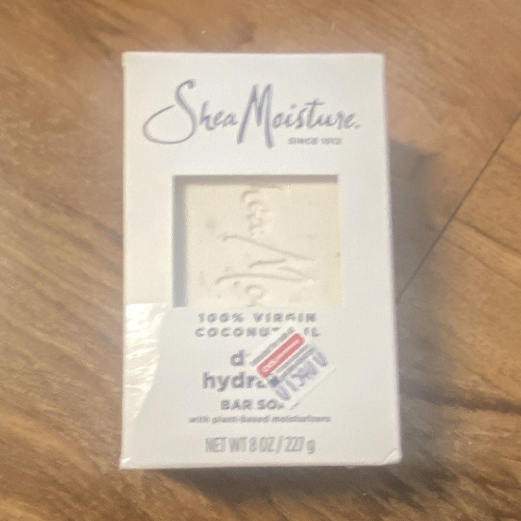 SheaMoisture 100% Virgin Coconut Oil Hydrating Body Bar Soap, 8 oz