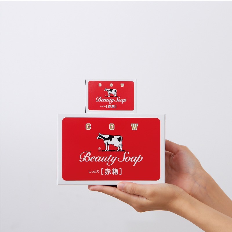 Cow Brand Beauty Soap Red Box Moist 125g x 2pcs Japan F/S