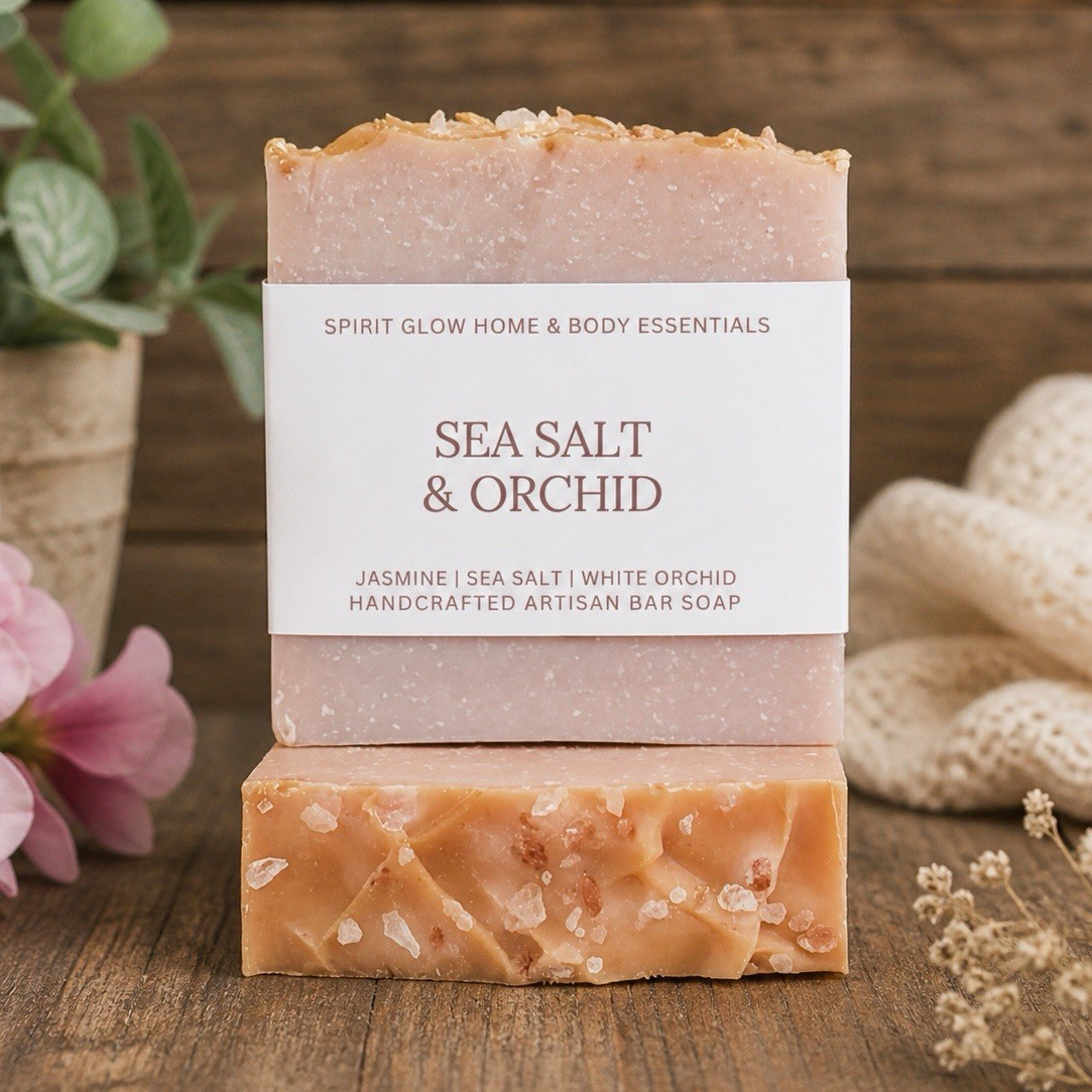 Spirit Glow Home & Body Essentials Handcrafted Bar Soap Set, Assorted Scents