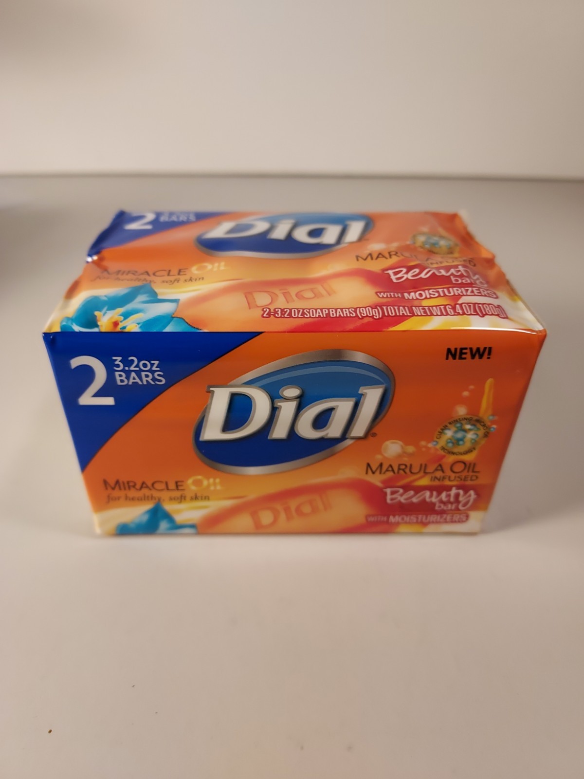 Dial Marula Oil Skin Care Bar 2‑Pack Bars Total New Sealed Discontinued NOS