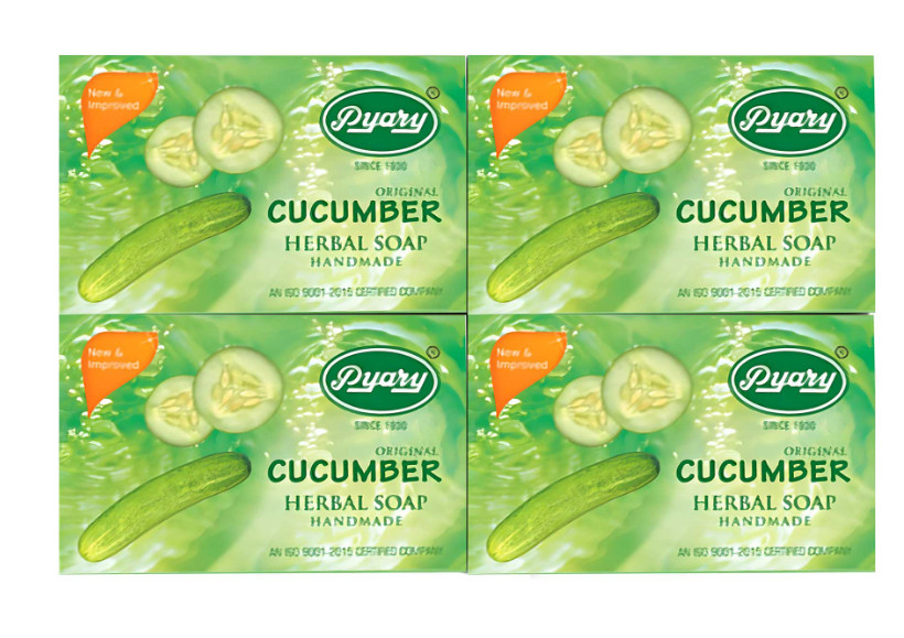 Indian Pyary Cucumber Original Herbal Soap – 75g Hand Made ⭐Buy 2 Get One FREE⭐