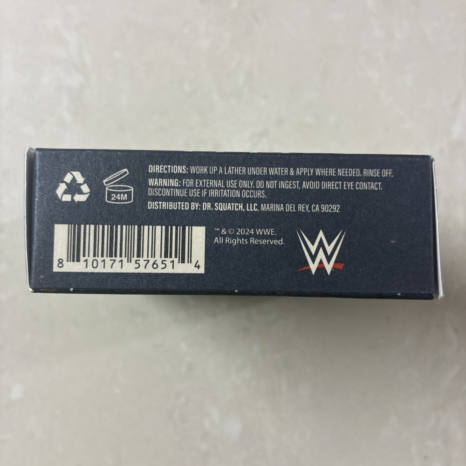 5 New Dr Squatch Stone Cold Stunner Limited WWE Heavy Grit Mens Natural Soap Lot