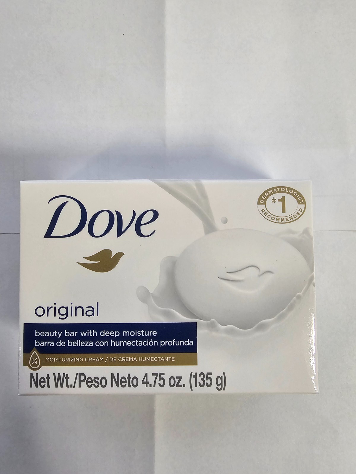 24 PACK Dove Soap Original Bar 3-in-1 Moisturizing Face, Body & Hand Soap 4.75oz