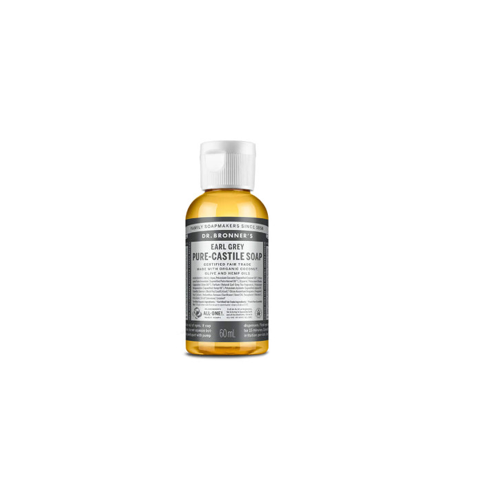 Dr. Bronner’s Earl Grey Pure-Castile Soap 2 fl oz 8 fl oz 16 fl oz 32 fl oz