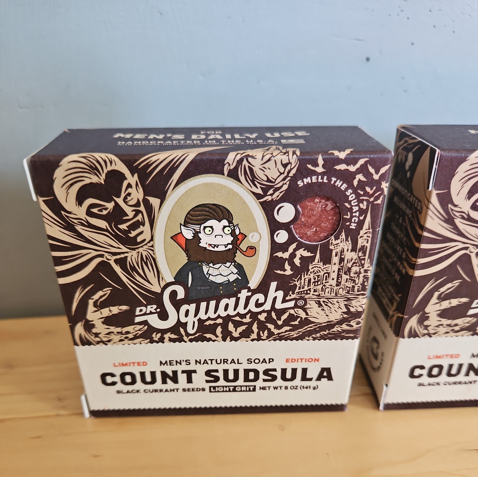 Dr. Squatch Limited Edition Count Sudsula 5 oz Soap Lot of 2
