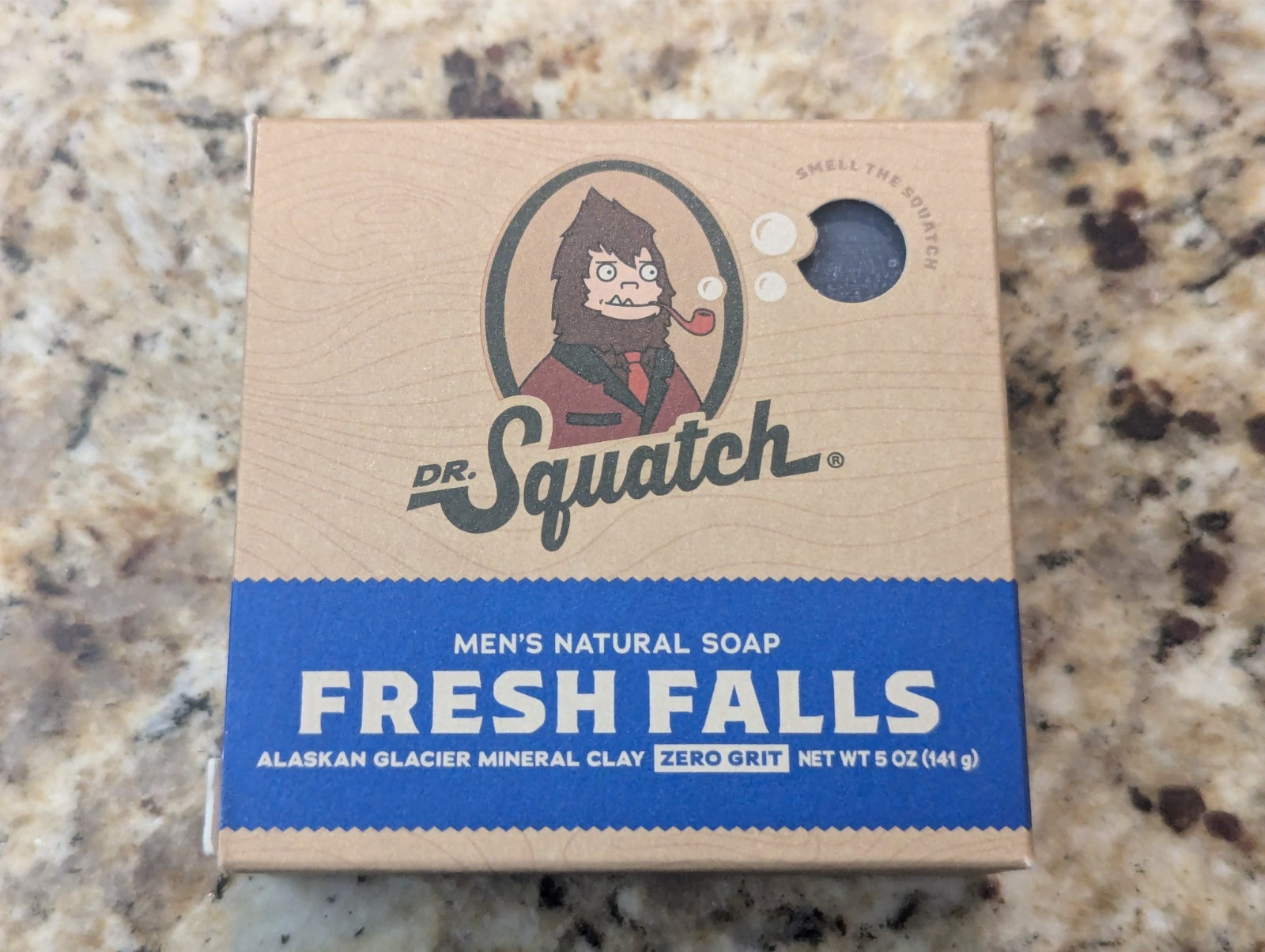 Dr Squatch Men’s Natural Soap Fresh Falls 5 oz bar