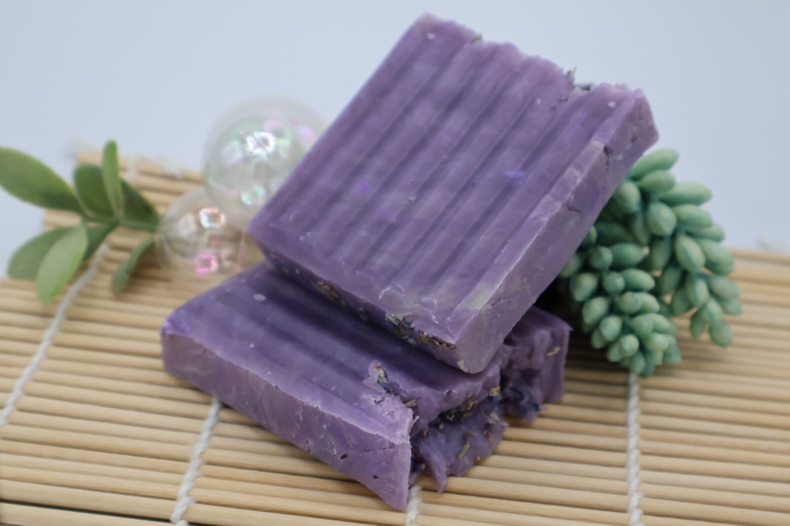 Natural Beef Tallow Soap Bars (2) Lavender, Sandalwood, Vanilla, Peppermint