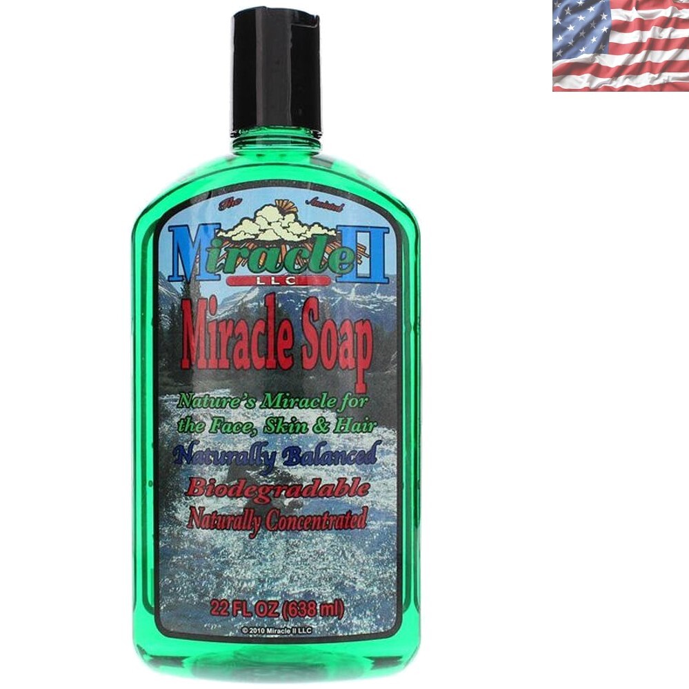 Miracle 2 Regular Soap 22 Oz – Triple Pack Detox Treatment for Healthy Skin