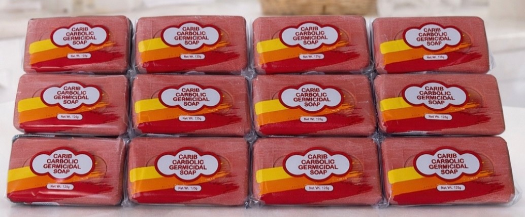 Jamaican Carbolic Soap 12 Pack 125g | Carib Germicidal Bars Product of Jamaica