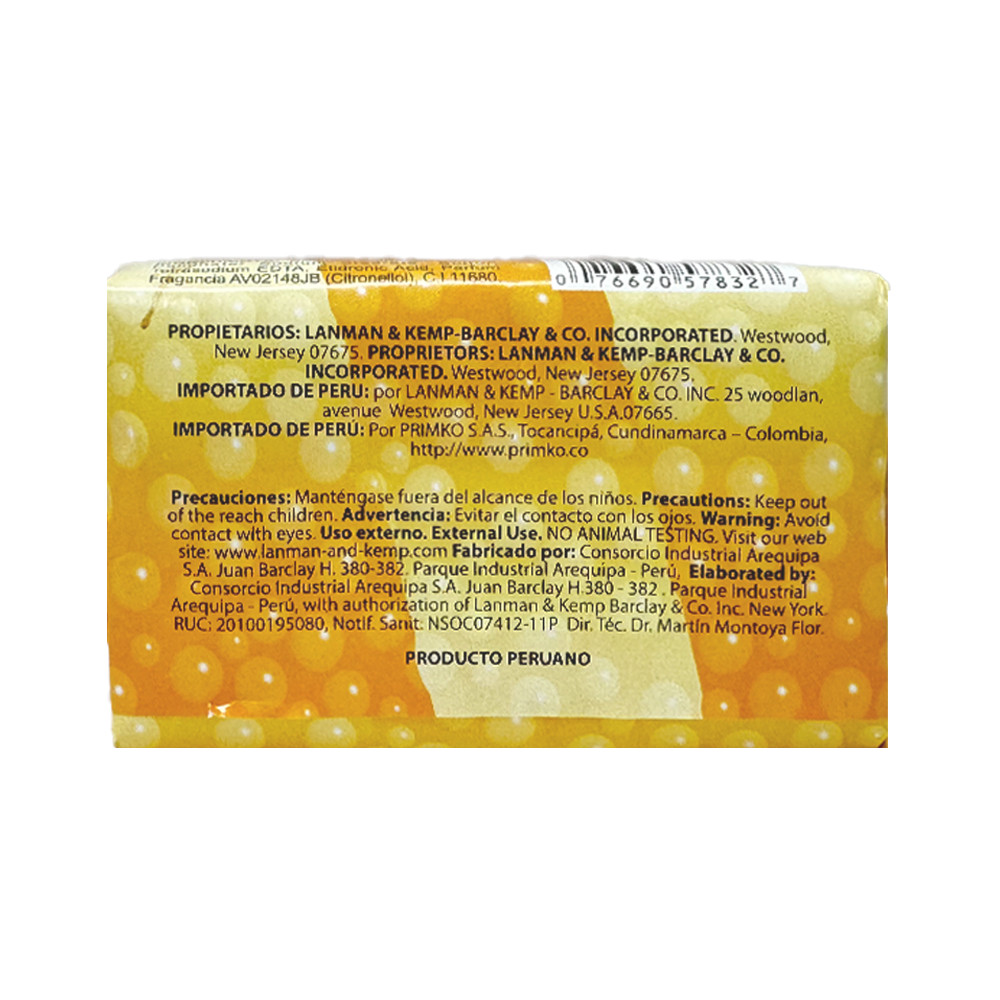 L&K Murray & Lanman Florida Water Jabon De Azufre Sulphur Soap, 3.3 oz – 3 Soap