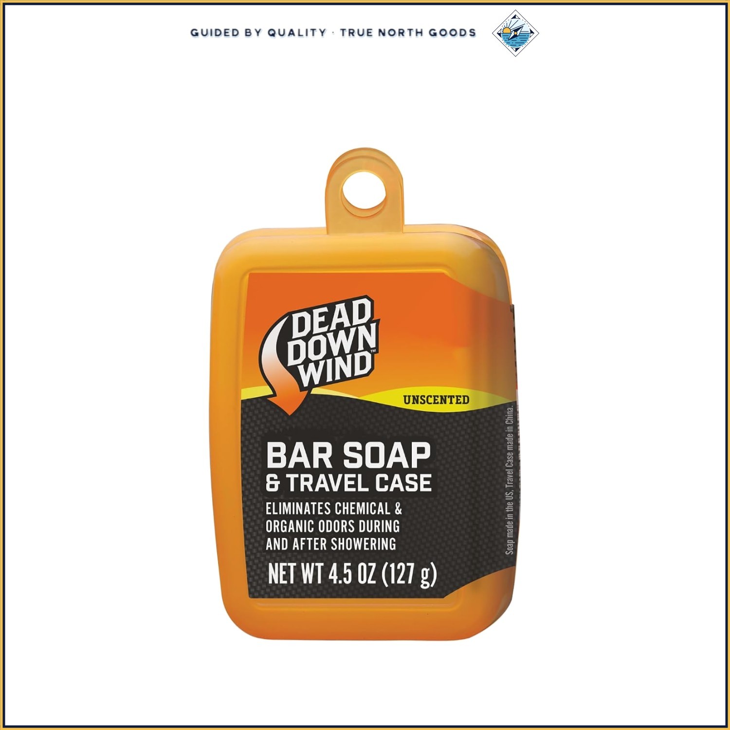 Biodegradable Bar Soap with Travel Case for Camping and Outdoor Activities