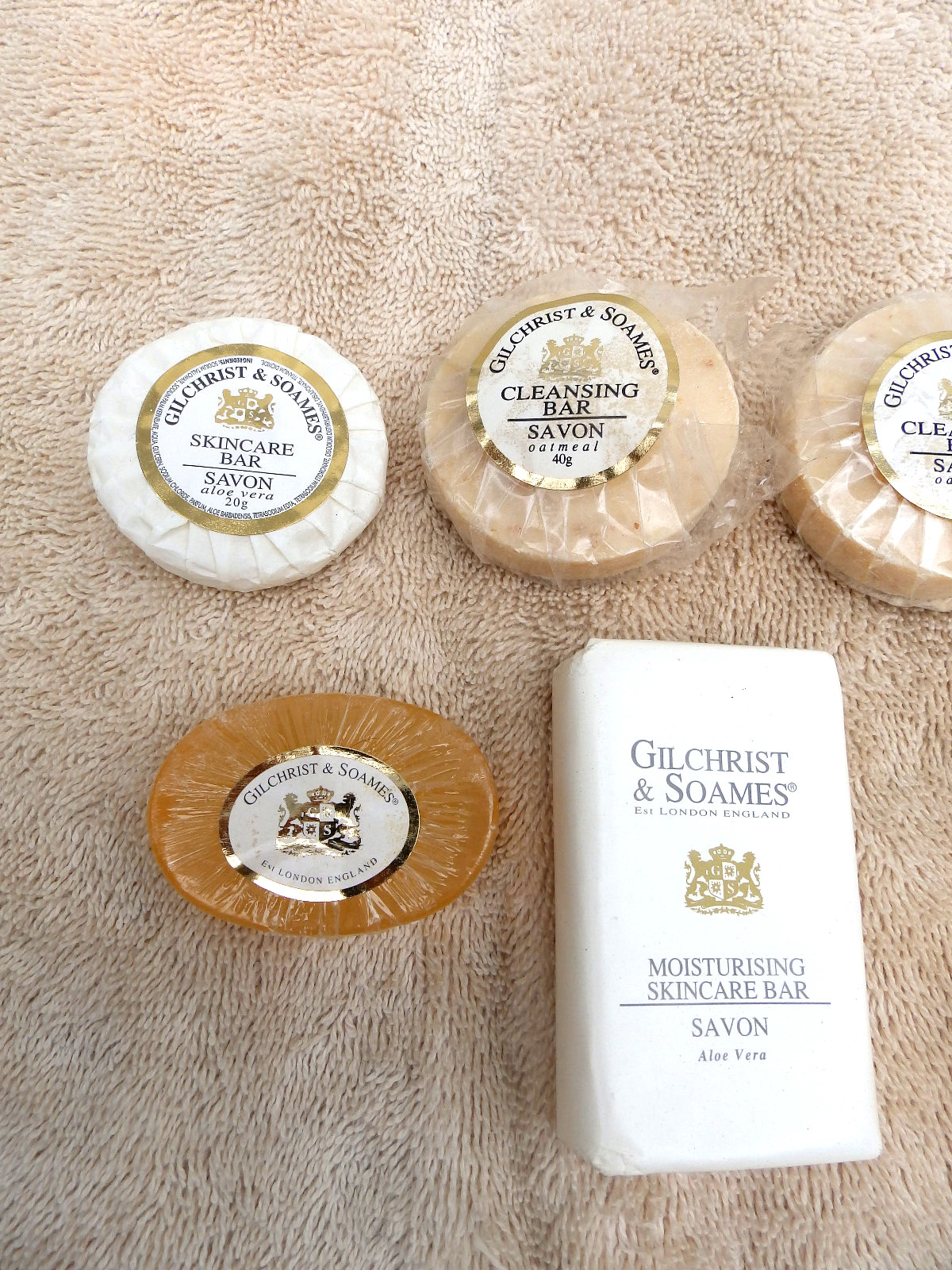 Mixed Lot Of Eight Gilchrist Soames Soaps In Packages