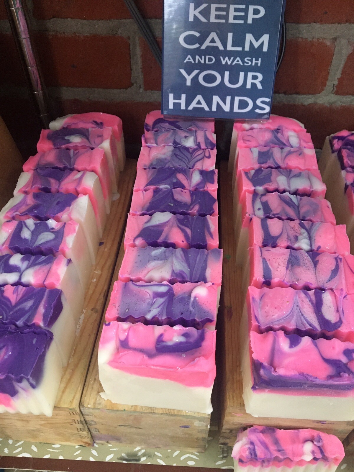 Homemade soap Goats Milk Shea Butter Virginia Yoni Bar PH Balance FREE SHIP