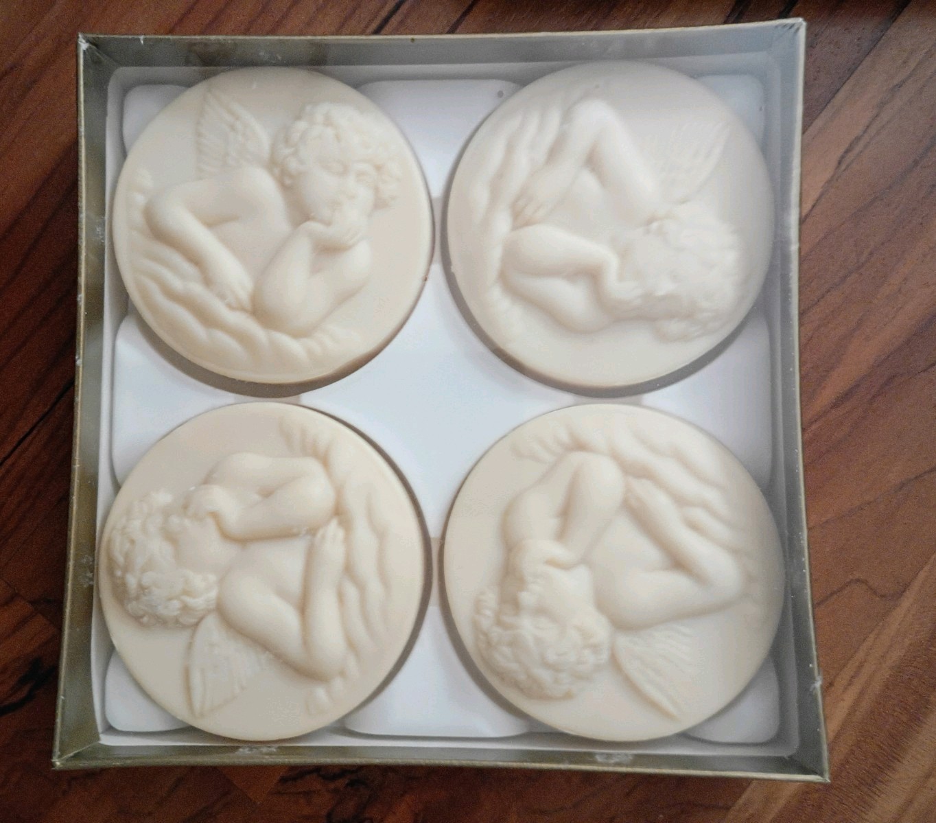 Saponificio Artigianale Fiorentino Angel Disc Soap Set 4 x 4.40 oz