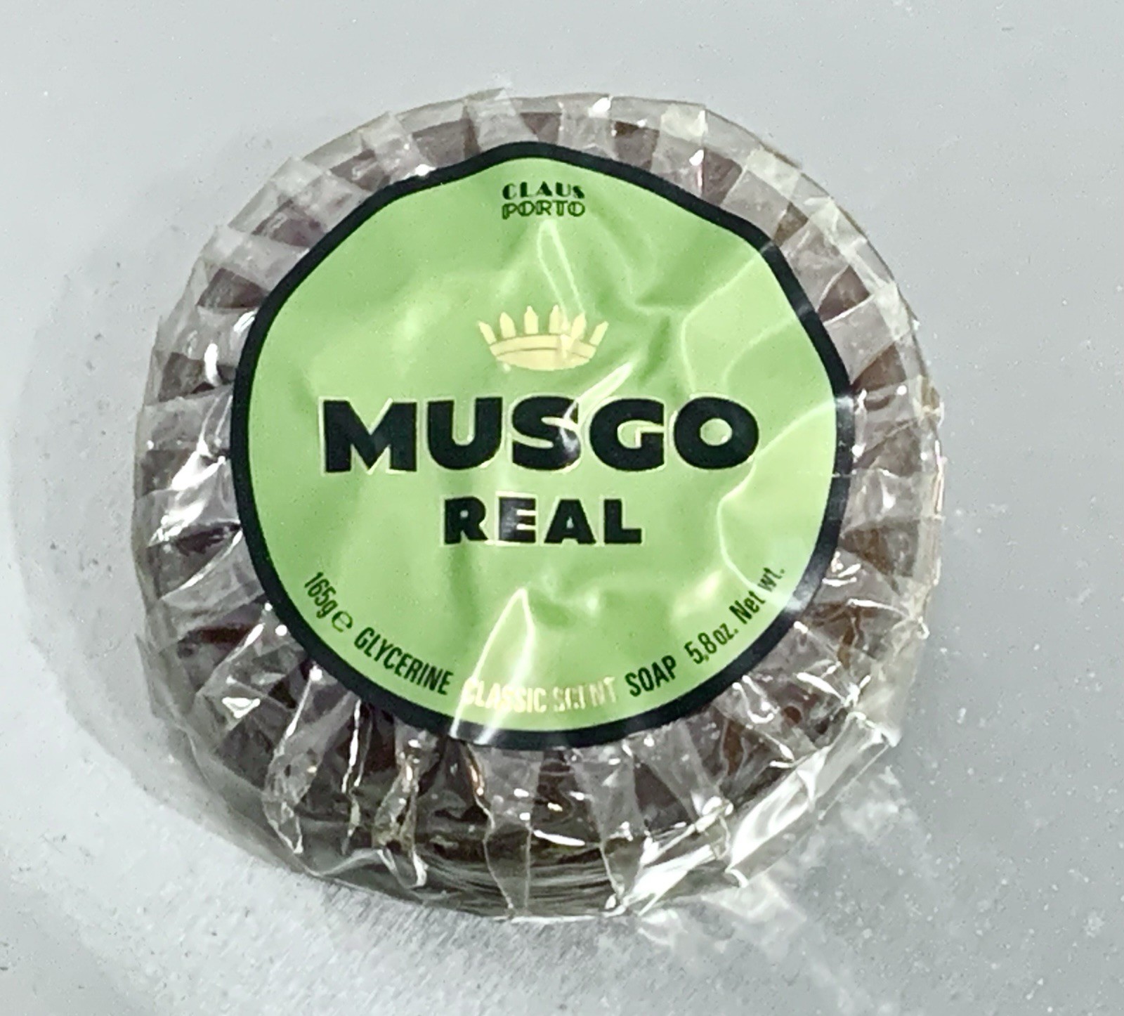 Musgo Real Men’s Glycerine Classic Scent Oil Soap 5.8 oz Sealed (#m1JJ4)