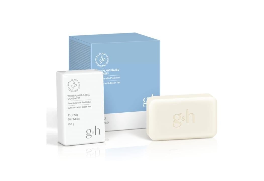 g&h Protect Bar Soap With Prebiotics Plant-Based Moisturizing Green Tea 150g