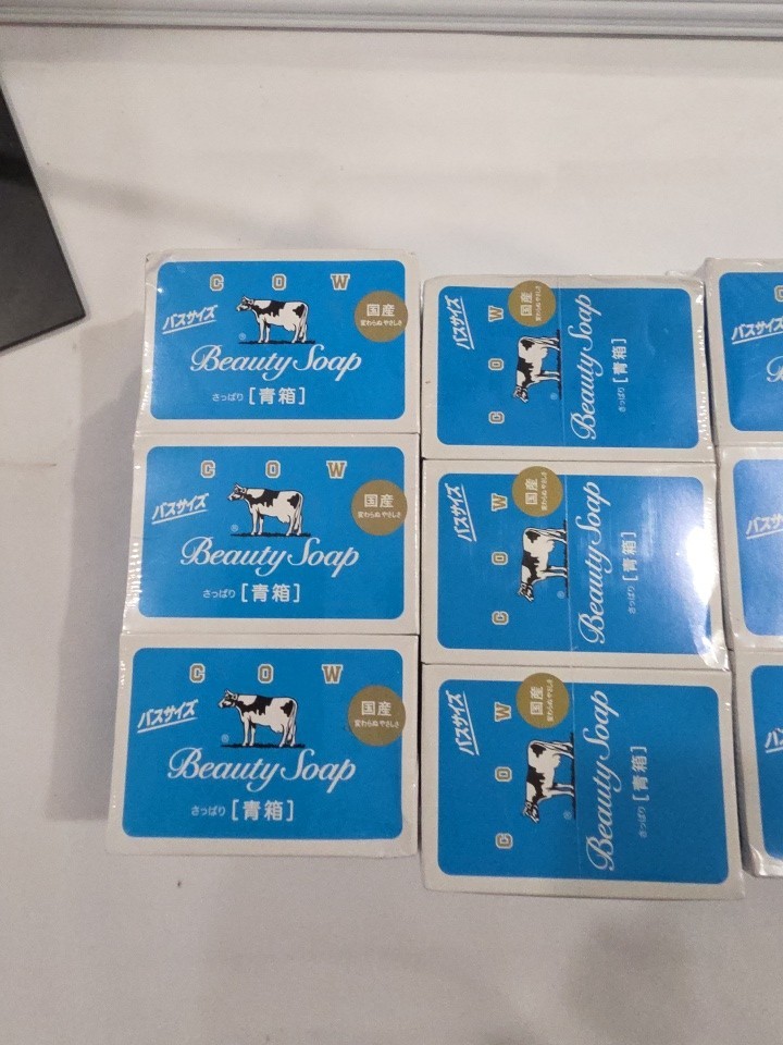 Cow brand Beauty Soap refreshing Blue 85g×6pieces From Japan