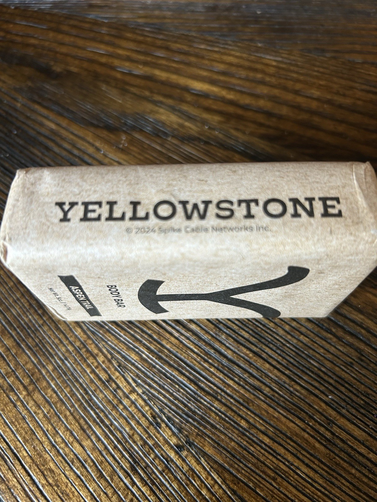 Yellowstone Aspen Trail Body Bar Soap 5 oz for Men, Rectangular, Beige