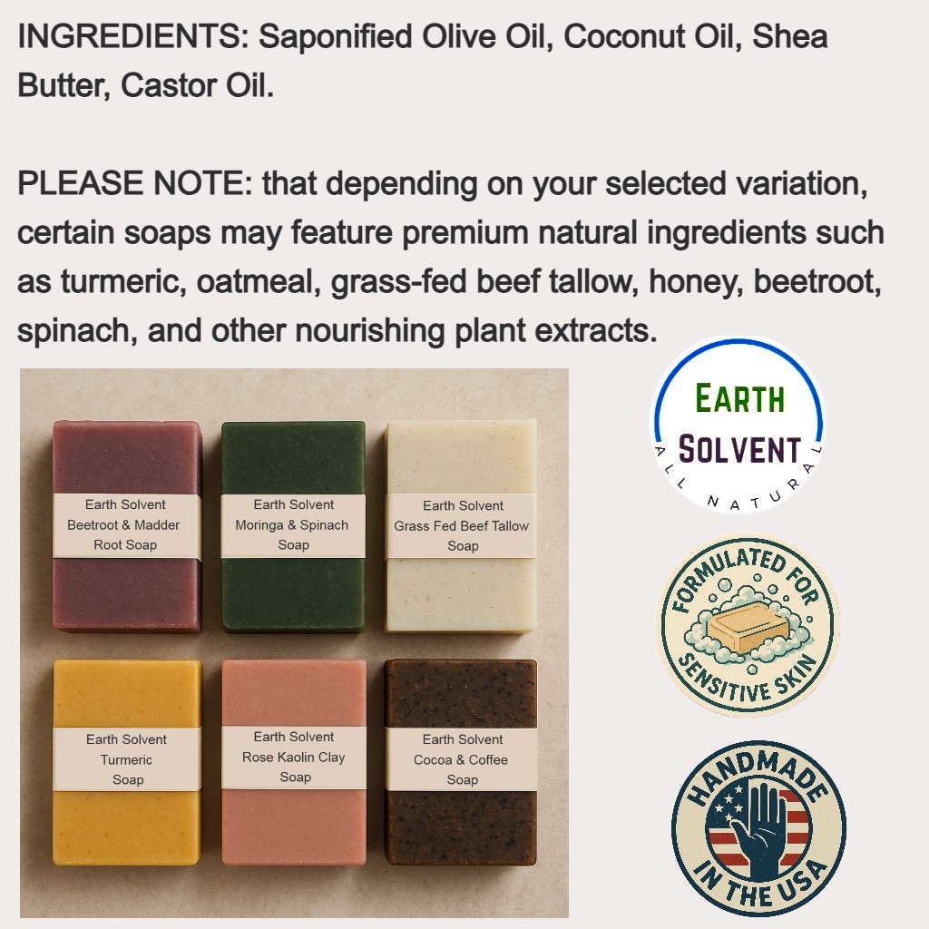 Natural Organic Cold Processed Soap Loaf BULK 10 Precut 5oz Bars UNSCENTED