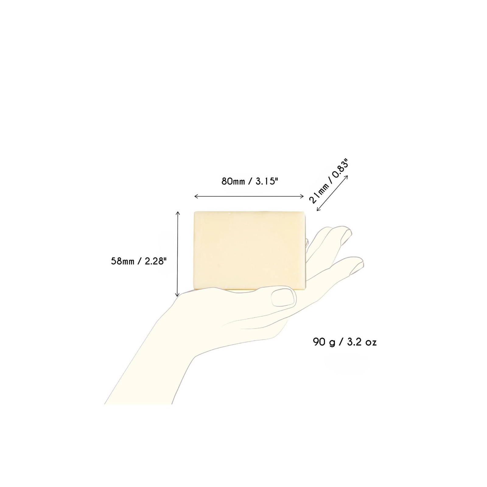 ÉCRIN DE FLEUR – Almond & Calendula Soap Bar, French 3.2 Ounce (Pack of 1)