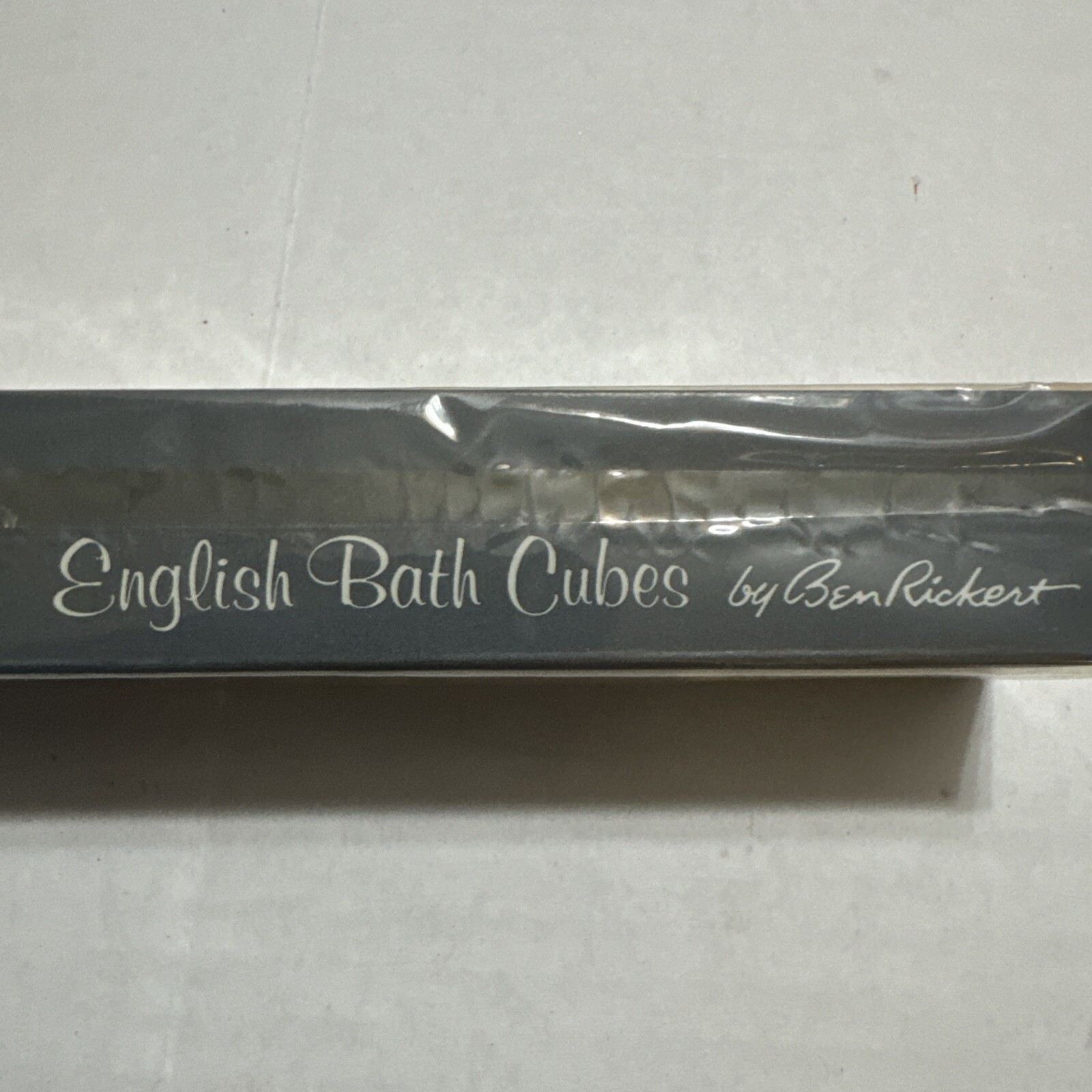 Vintage Ben Rickert & Delgar English Bath Cubes Floral Scents 6 Cubes Sealed