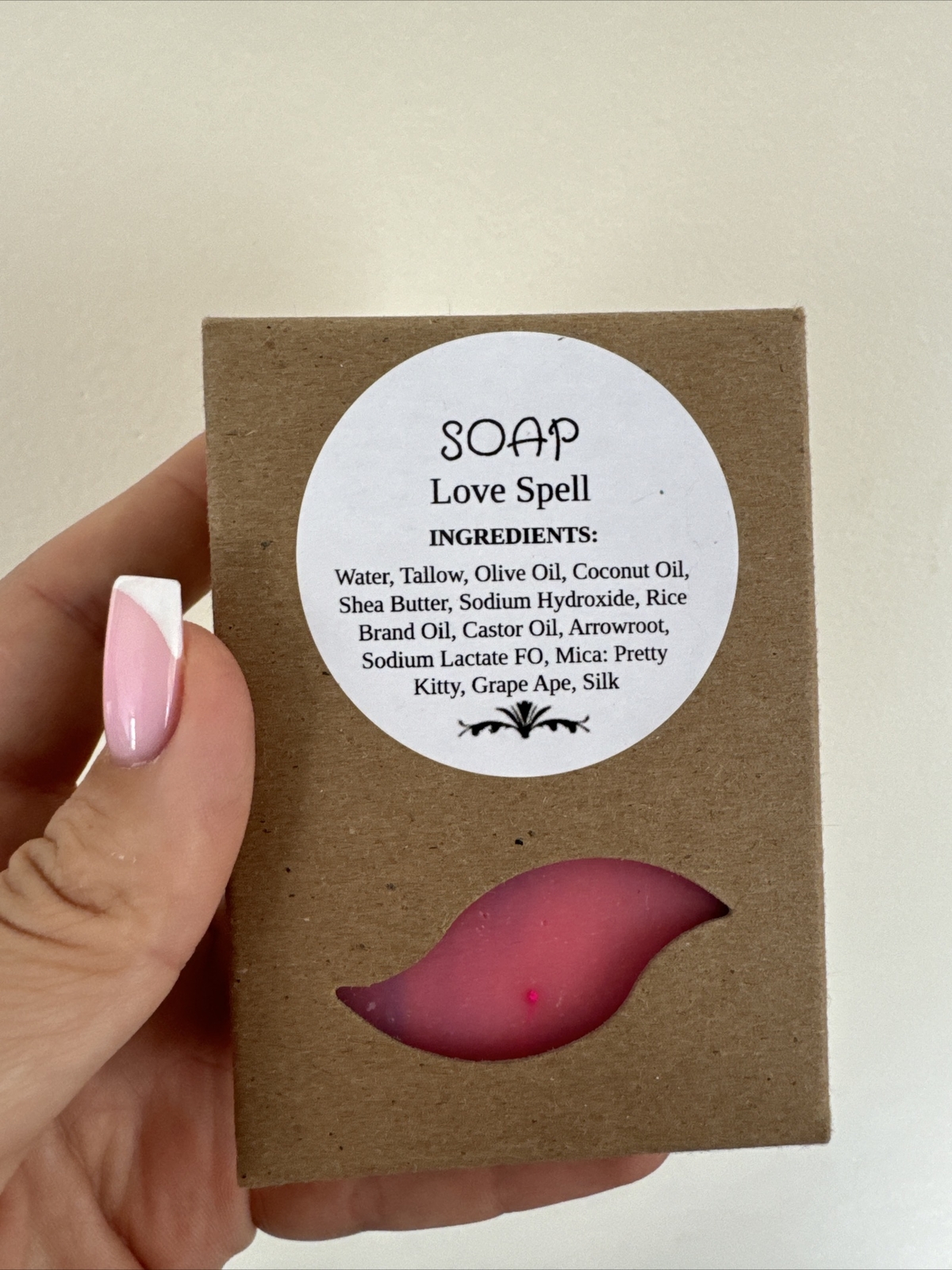 Soap Love Spell Pink