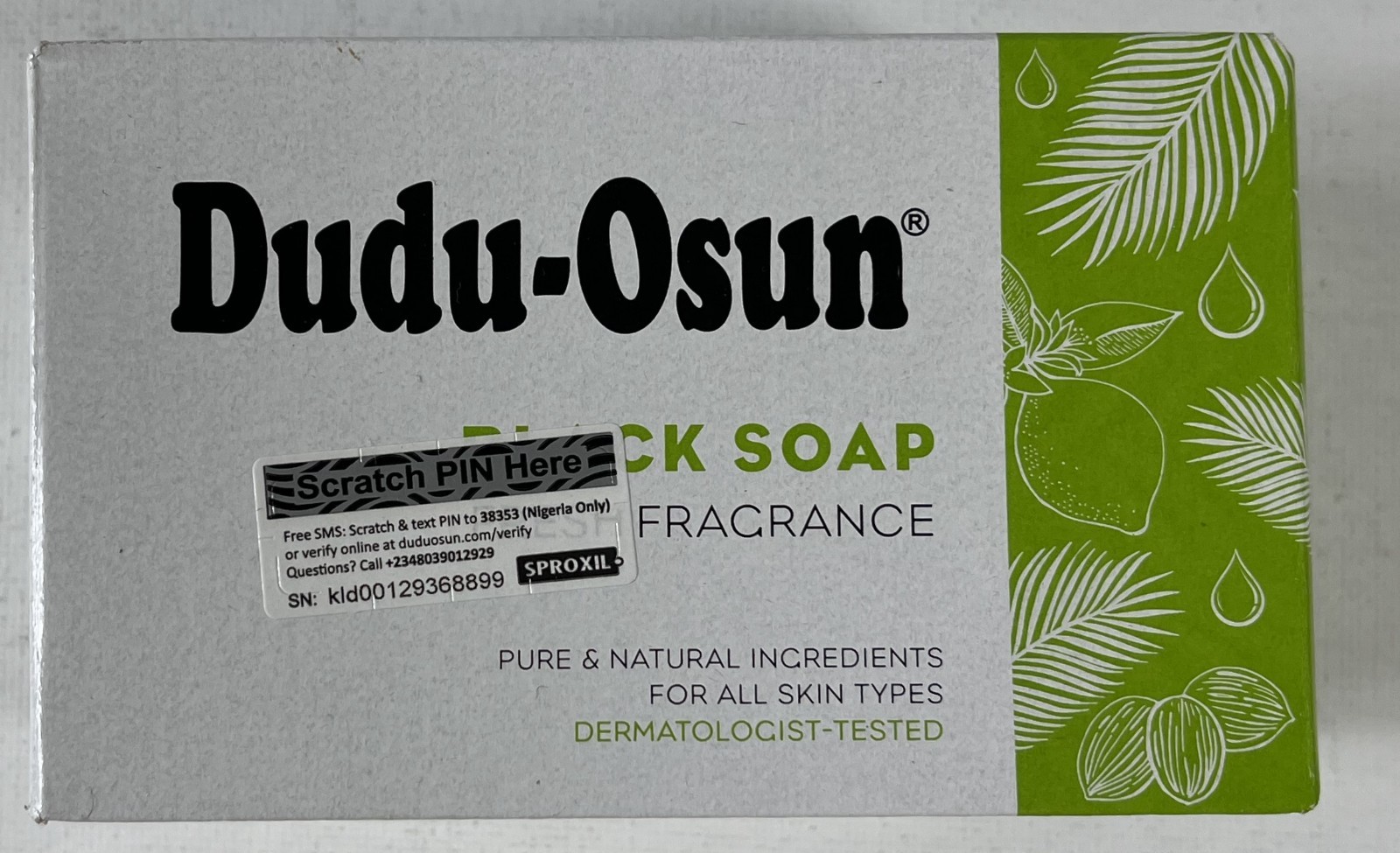 Dudu Osun African black soap 1,2 3 soap Pick your choice