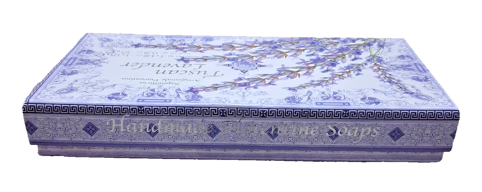 Saponificio Artigianale Fiorentino 3 Lavender Soap Bars 4.4 oz Tuscany Italy New