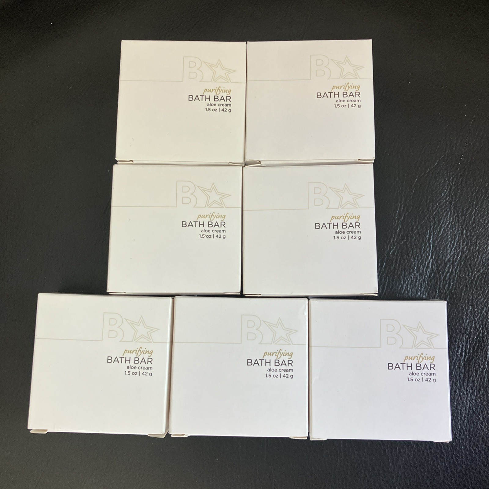 Lot of 7 Gilchrist Soames Purifying Bath Bar Aloe Cream Travel Size 1.5 oz each